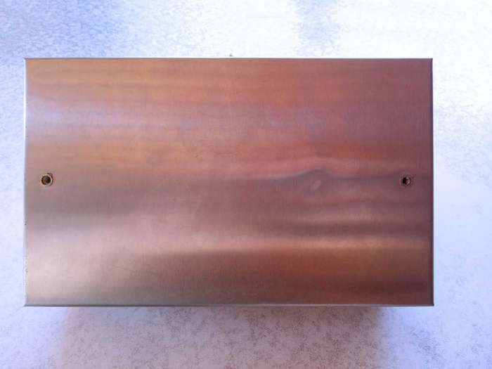 Lucky Strike stainless steel money box - vintage