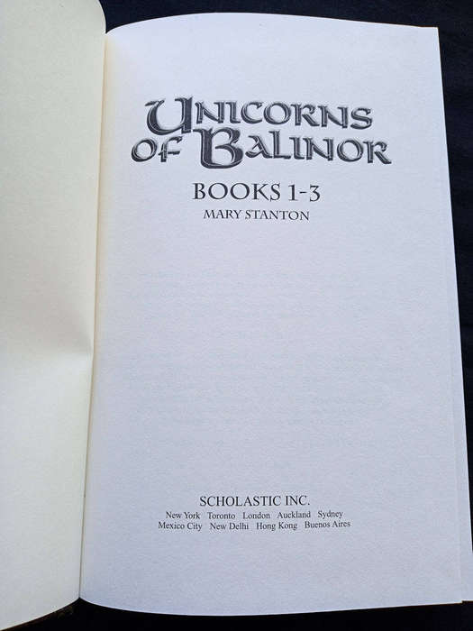 Unicorns of Balinor Mary Stanton (Special Edition Books 1-3)