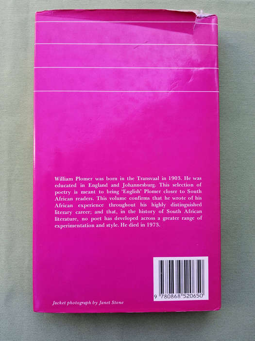 William Plomer - two books Combo