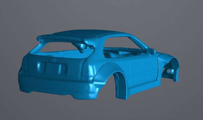 1/64 Honda Civic EK9 Wide Body Kit 2