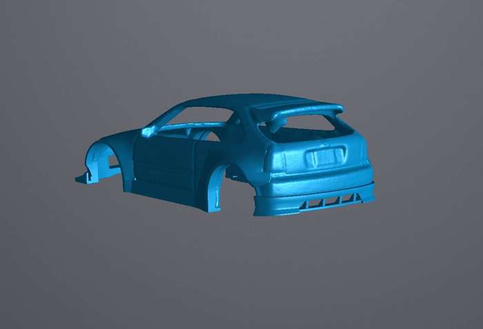 1/64 Honda Civic EK9 Wide Body Kit