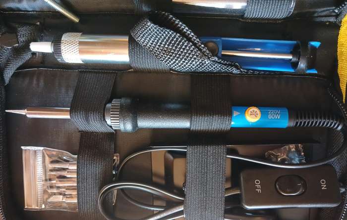15 piece 60W Desoldering Iron Kit