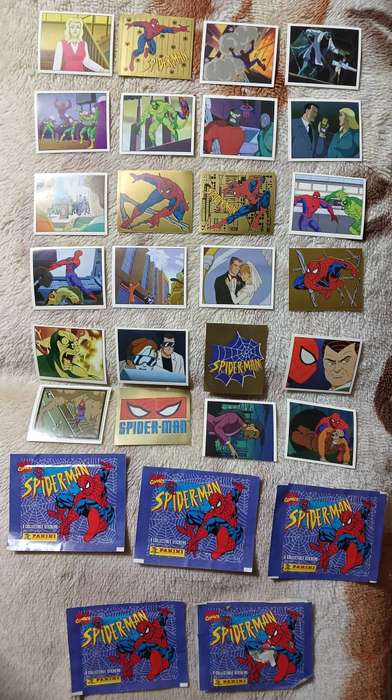 Spiderman Marvel 95' Collector Stickers (9 × 6pk)