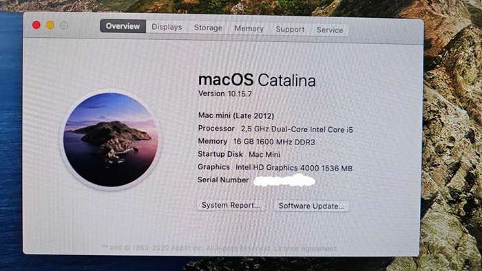 Apple Mac Mini Late 2012