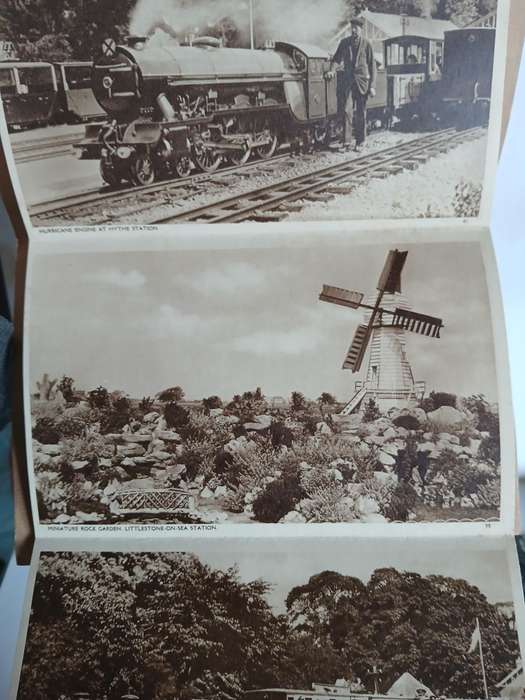 Southern budget Letter card with 6 art images of The world's smallest railway