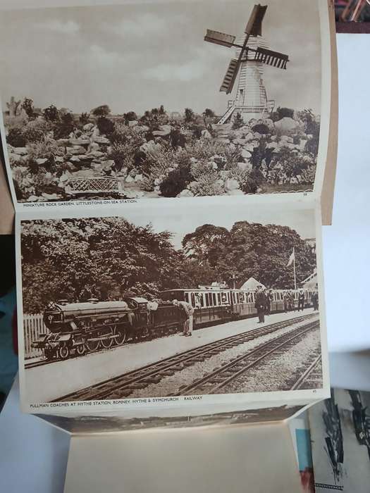 Southern budget Letter card with 6 art images of The world's smallest railway