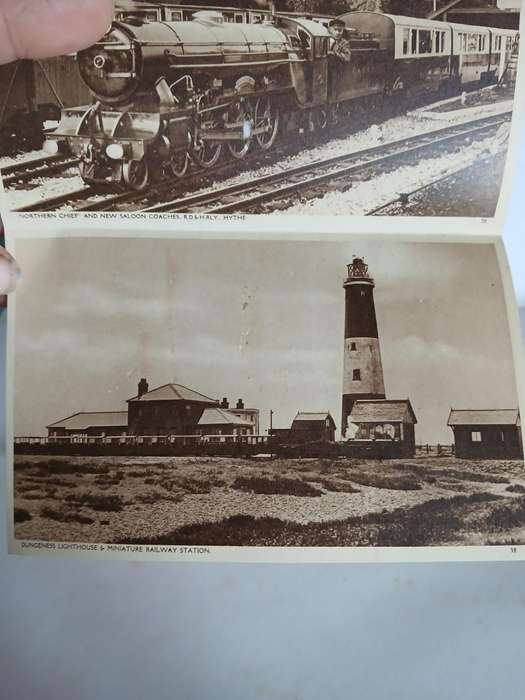 Southern budget Letter card with 6 art images of The world's smallest railway