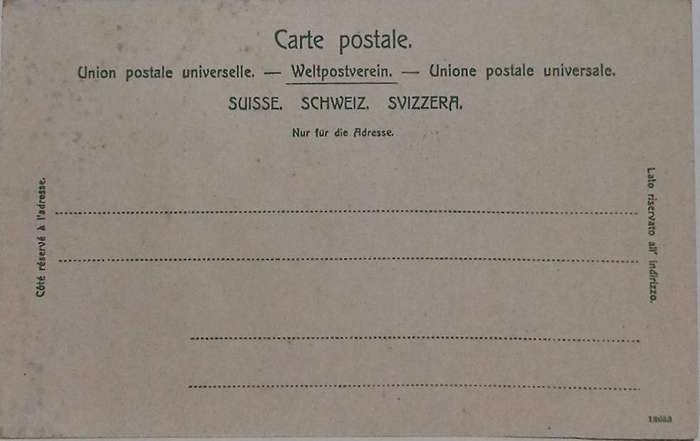 Mint vintage colour litho scenic postcard of Gottardbahn