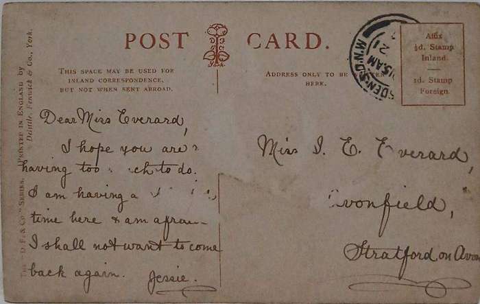 RPPC postcard ard of bank of England, printed in silver by Delittle Fenwick and Co. 1921
