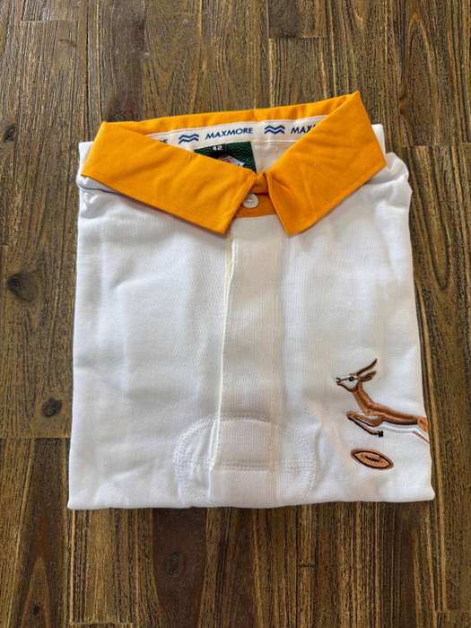 1981 Rare White Springbok Jersey