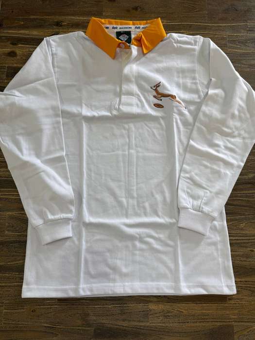 1981 Rare White Springbok Jersey