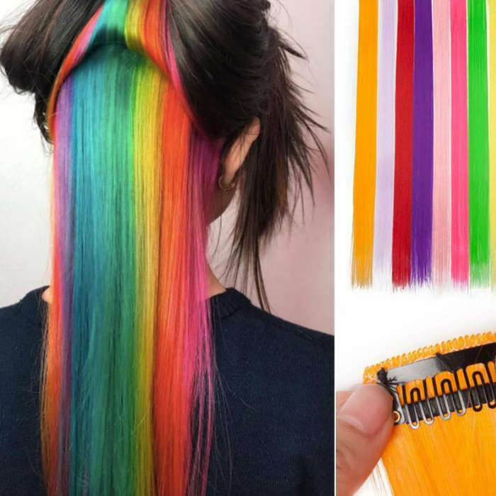 Hair Clip in Colour Accents