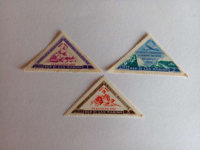 San Marino 1952 Stamp Exhibition