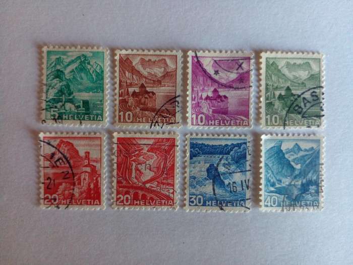 Switzerland 1936 Landscapes