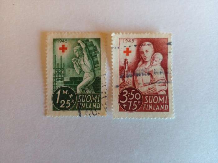Finland 1945 Red Cross
