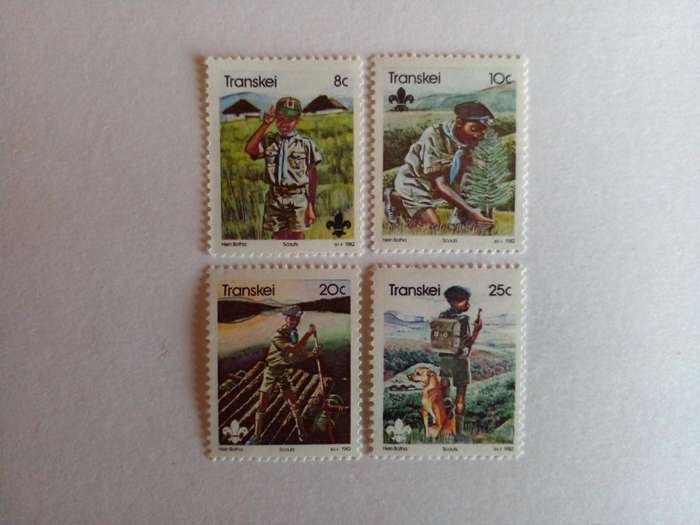 Transkei 1982 Boy Scouts