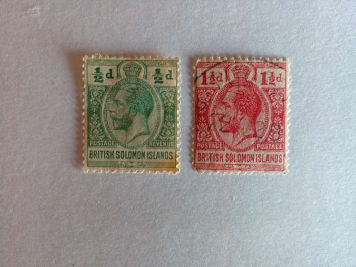 Solomon Islands 1913 KGV
