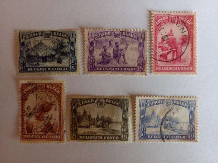 Belgian Congo 1931 Definitive Issue