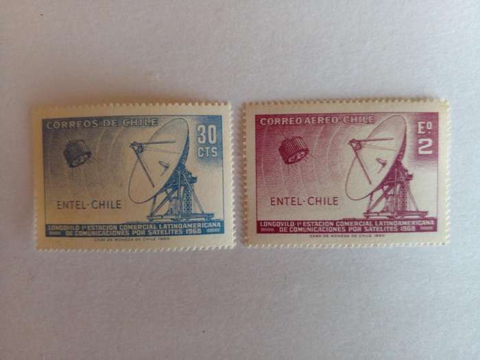 Chile 1969 Satellite Communication