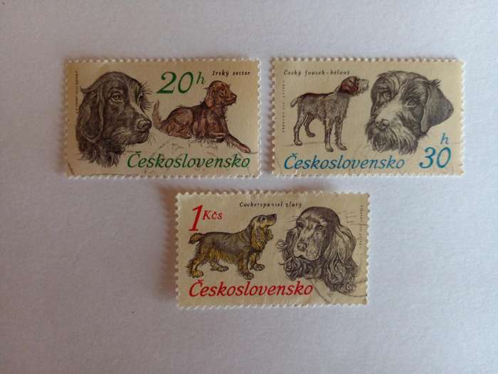 Czechoslovakia 1973 Dogs
