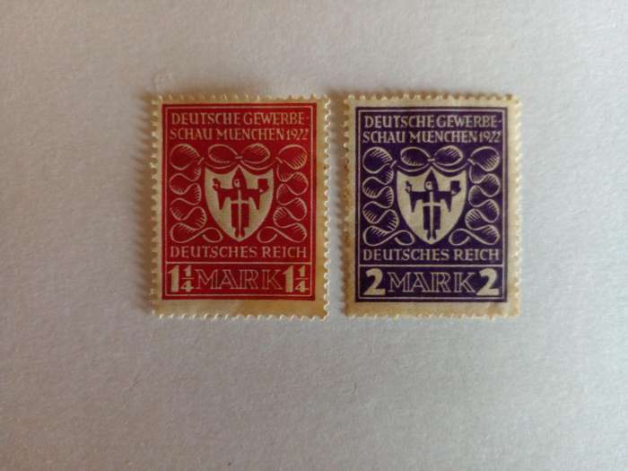 Germany (Deutsches Reich) 1922 Industrial Exhibition Munich