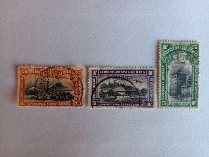 Belgian Congo 1921 Airmail