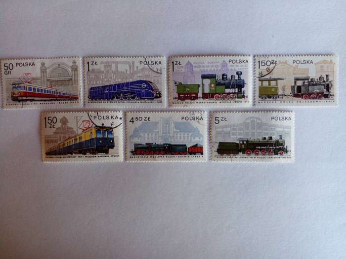 Poland 1978 Locomotives