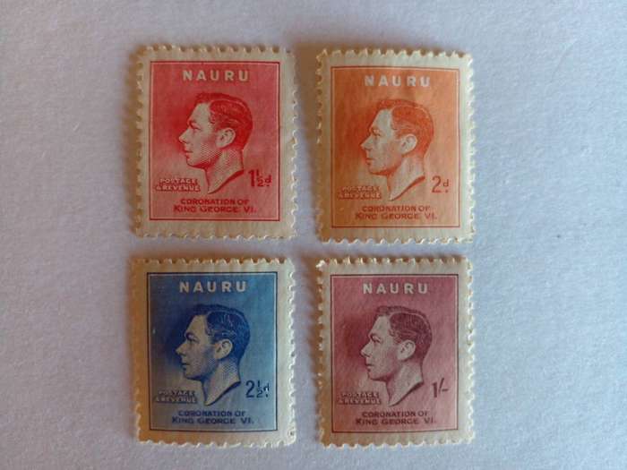Nauru 1937 Coronation KGVI