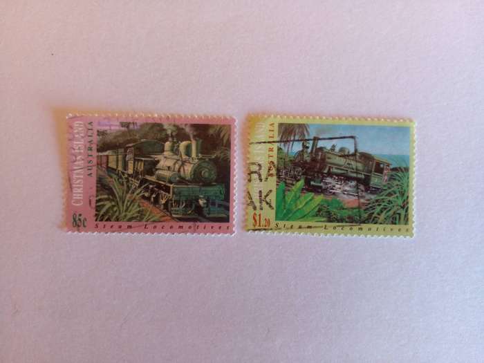 Christmas Island 1994 Steam Locomotives