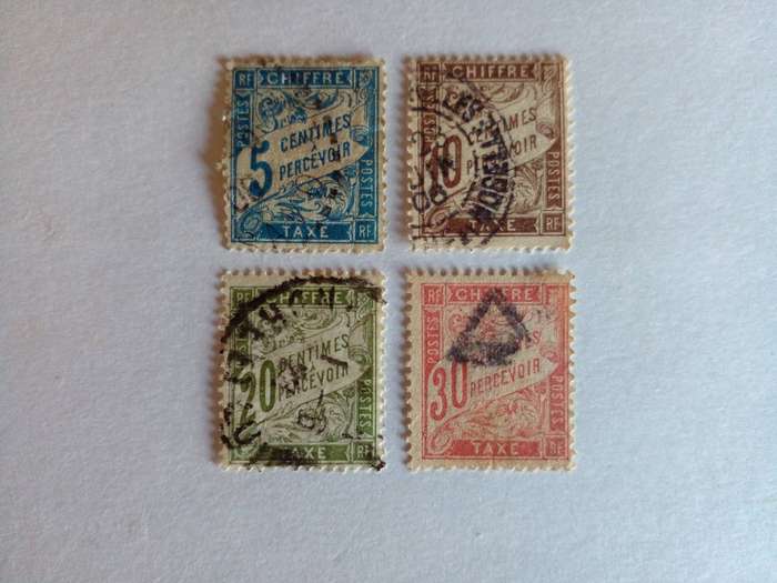 France 1893 Postage Due