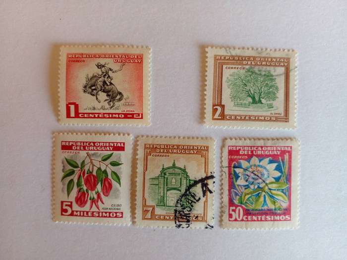 Uruguay 1954 Local Motifs
