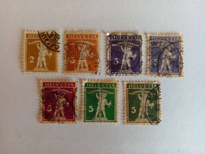 Switzerland 1907-24 Son of William Tell