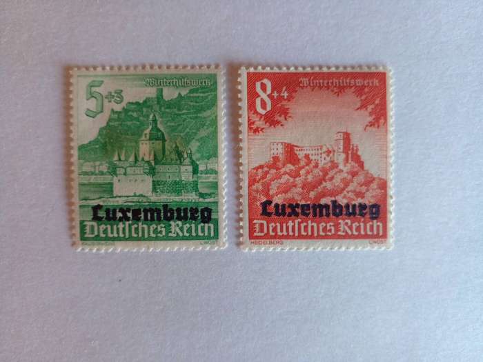 Luxembourg 1940 WWII German Occupation