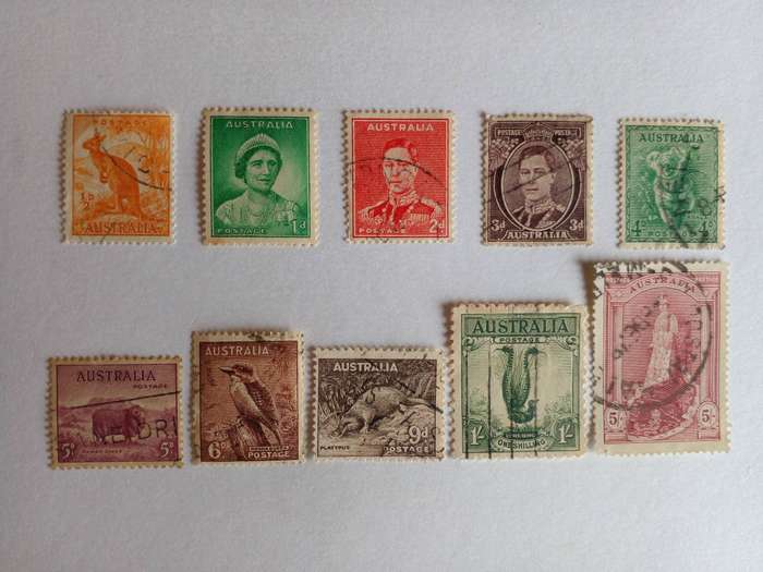Australia 1937 First Definitive Issue
