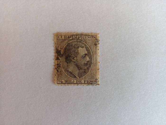 Cuba 1888 Newspaper Stamp