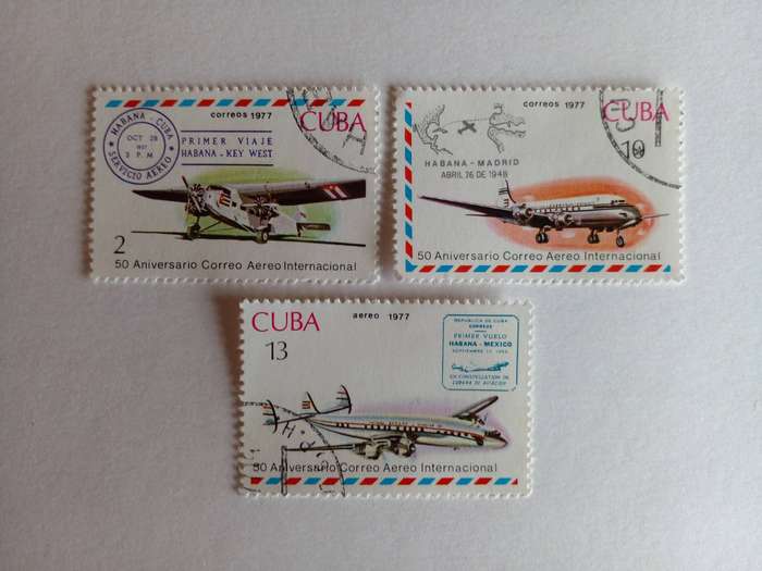 Cuba 1977 Aircraft