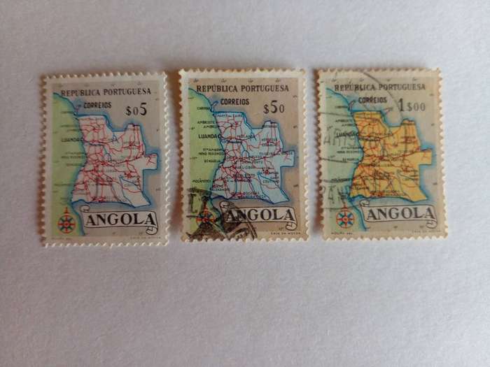Angola 1955 Maps
