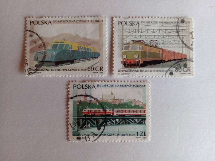Poland 1995 Trains