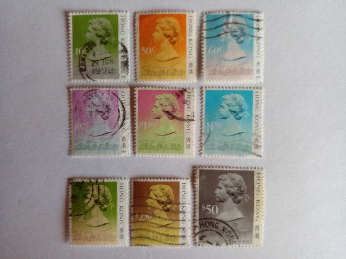 Hong Kong 1987 QEII