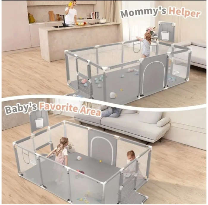Premium Baby Playpen Safety Barriers with Playing Balls