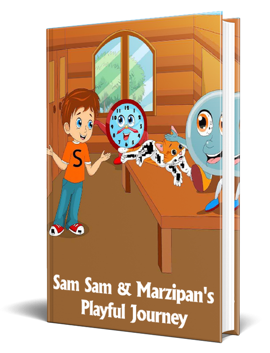 Sam Sam And Marzipan`s Playful Journey - 25 Pages Childrens Picture Story eBook