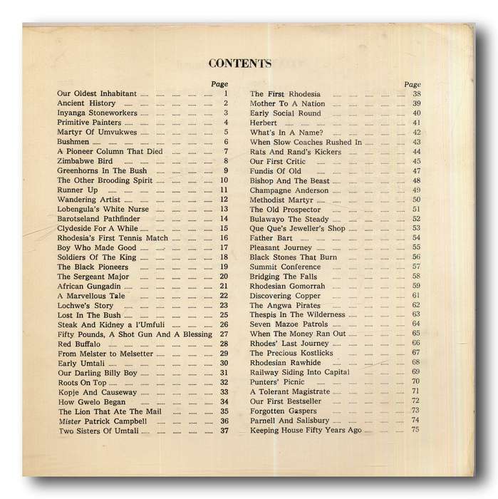 This is our Land - Stories and Legends of the two Rhodesias by Frank Clemens (First Ed 1963)