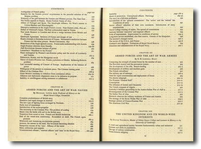 The New Cambridge Modern History vol X- The Zenith of European Power 1830-70 edited JPT Bury (1960)