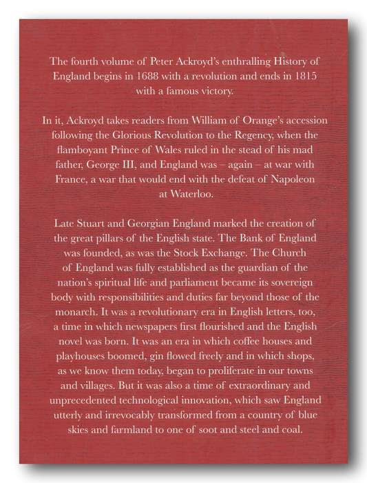 The History of England vol IV - Revolution by Peter Ackroyd (1st 2016)