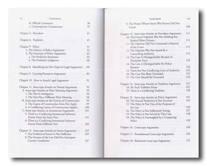 The Five Types of Legal Argument  by Wilson Huhn (1st 2002)