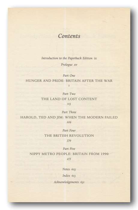 A History of Modern Britain by Andrew Marr (1st paperback Ed 2008)