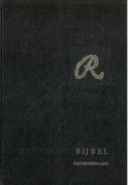 Bijbel Statenvertaling. Brand new Dutch Bible.