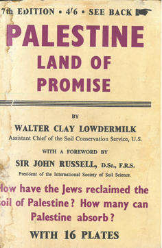 Palestine. Land of promise.