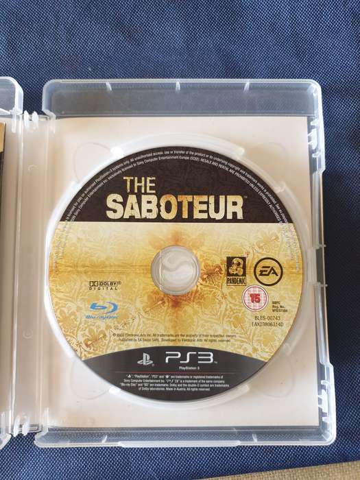 PS3 Game - The Saboteur