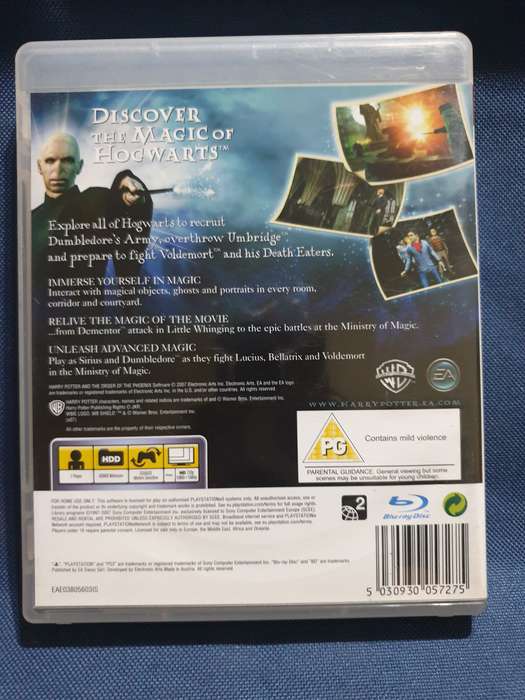 PS3 Game - Harry Potter and the order of the phoenix